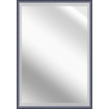 Portrait Black Plain Mirror - 60cm x 35cm